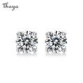 Classic Diamond Stud Earrings