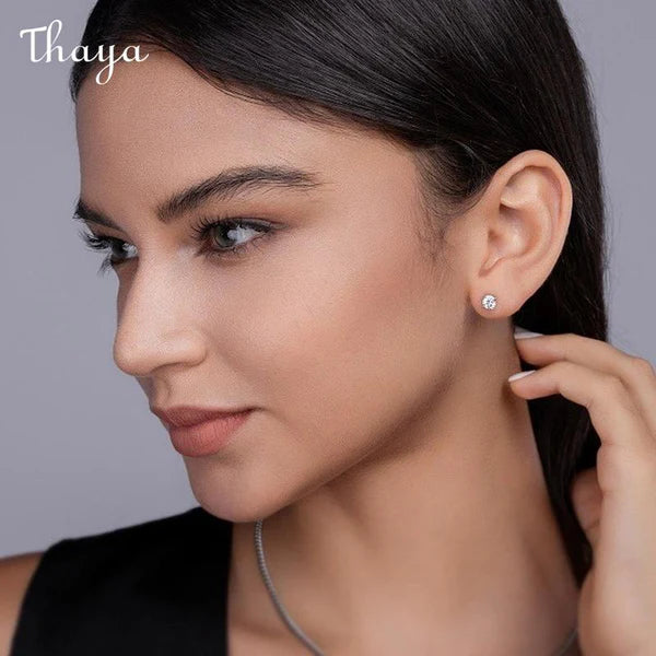 Classic Diamond Stud Earrings