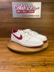Jordan 1 Retro Low White Varsity Red