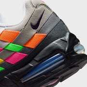 Nike Air Max 95 Big Bubble - White / Purple Dynasty / Pearl Gray / Light Charcoal