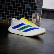 Men's Adidas Adizero Evo SL Woven - Yellow/Royal Blue/Iron Metallic