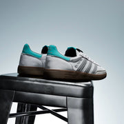 Men's Adidas Handball Spezial Mercedes - Cloud White / Silver Metallic