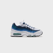 Nike Air Max 95 OG - White / Emerald Green / Lake Blue