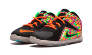 Lebron 12 (TD) "BLACK/BLACK-MULTI-COLOR" 685185 008