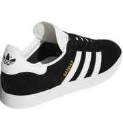Men's Adidas Gazelle Shoes - Black/White