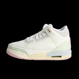 Air Jordan 3 Retro (GS)(Sail/Aura-Jade Aura-Iris Whisper)