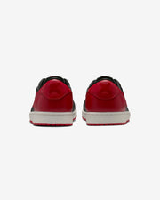 JORDAN AJ 1 RETRO LOW OG - BLACK/ VARSITY RED/ SUMMIT WHITE