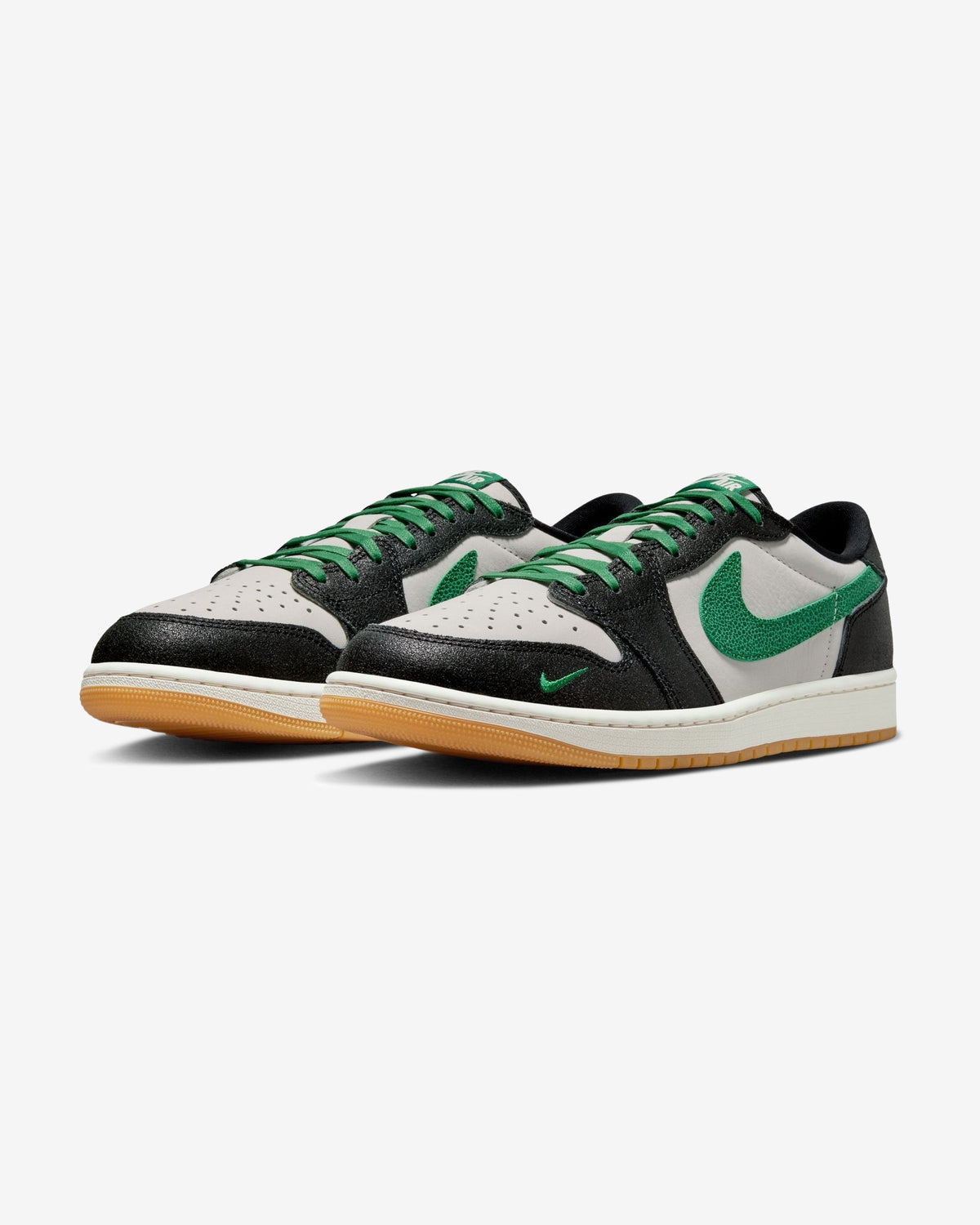 JORDAN AJ 1 RETRO LOW - PHANTOM/ PINE GREEN