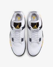 JORDAN  AJ 4 RETRO 'RARE AIR' - WHITE/ TOUR YELLOW