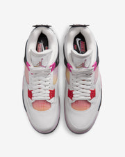 JORDAN AJ 4 RETRO - OFF WHITE/ FIRE PINK/ ANTHRACITE