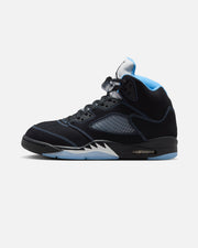 JORDAN AJ 5 RETRO - BLACK/ UNIVERSITY BLUE/ WHITE
