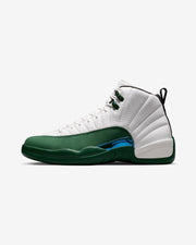 JORDAN AJ RETRO 12 - SUMMIT WHITE/ GORGE GREEN