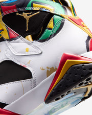 JORDAN AJ RETRO 7 'MIRÓ' - WHITE/ METALLIC GOLD