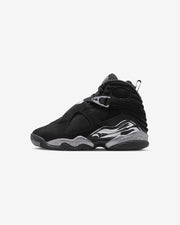 JORDAN GS AJ 8 RETRO - BLACK/ WHITE/ LT GRAPHITE