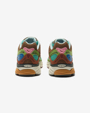 SAUCONY X SNEAKER POLITICS PROGRID OMNI 9 - BLUE/ BROWN