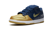 SB Dunk Low "Supreme - Jewel Swoosh Gold/Navy" CK3480 700